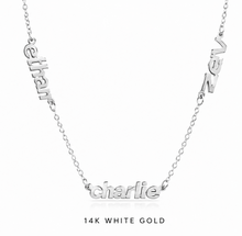 Load image into Gallery viewer, 14k Yellow Gold Name Necklace