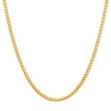 Load image into Gallery viewer, 14K YELLOW GOLD FRANCO CHAIN 2.5 MM