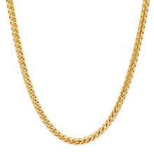 Load image into Gallery viewer, 14K YELLOW GOLD FRANCO CHAIN 7mm