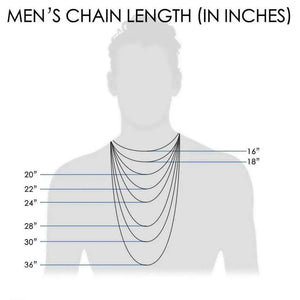 11mm 14k Solid Gold Cuban Link Chain