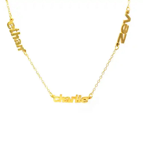 14k Yellow Gold Name Necklace