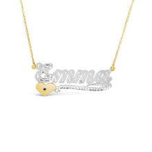 Load image into Gallery viewer, Personalized Sterling Silver  Emma Name Necklace